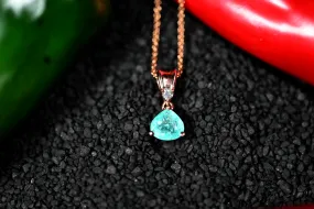 1.91CT Paraiba Tourmaline Custom Pendant