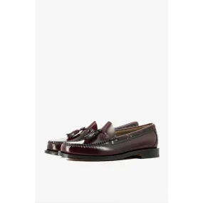 Bass Weejun - Larkin Leather Sole Moc Wine - Tassel Loafer