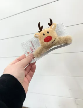 Christmas Characters Fur Hair Claw Rudolph