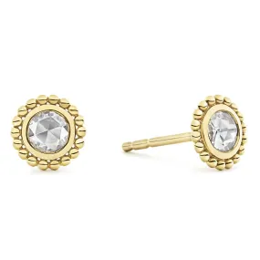 Covet Medium Rose Cut Diamond Stud Earrings