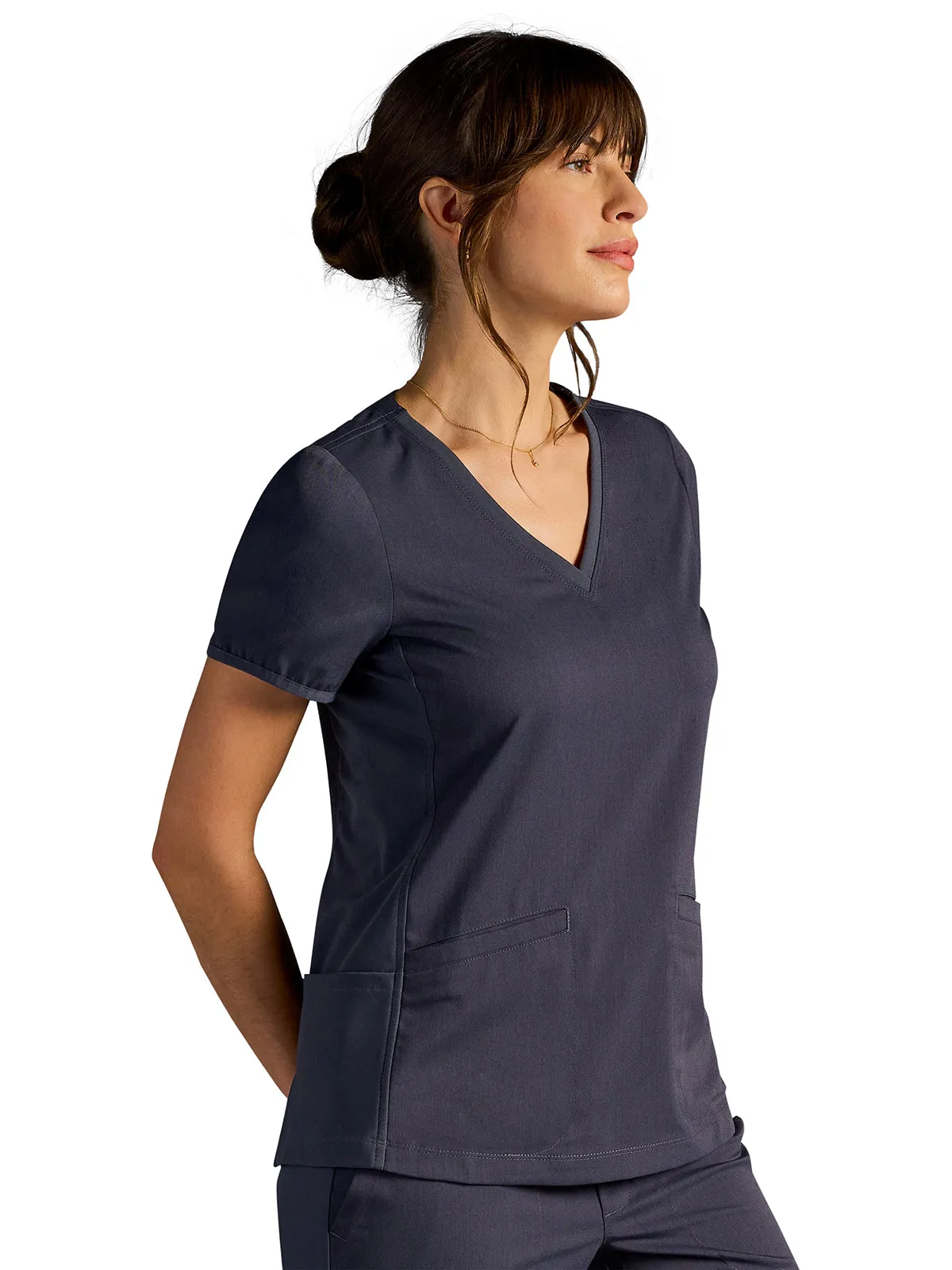 HH X Dr Kwane - Women's Vivian V-Neck Top