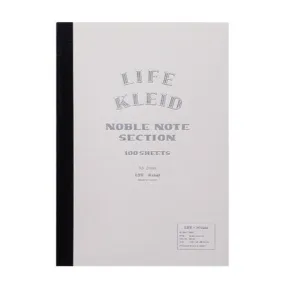 Life x Kleid Japan Japanese Noble Notebook A5 - White