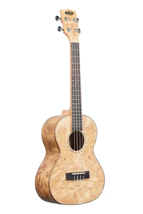 MA-Kala Salted Caramel Exotic Burl Tenor Ukulele w/ Bag