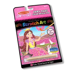 On the Go Scratch Art Color Reveal Pad - Fairy Tales