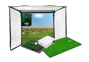 OptiShot 2 Golf In A Box Pro Golf Simulator Package