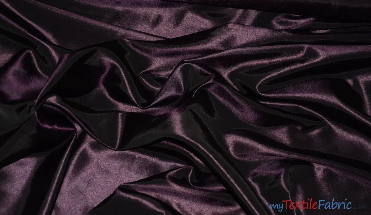 Taffeta Fabric - Two Tone Taffeta Fabric - Non Stretch Taffeta - 60&#34; Wide - Multiple Solid Colors - Sample Swatch