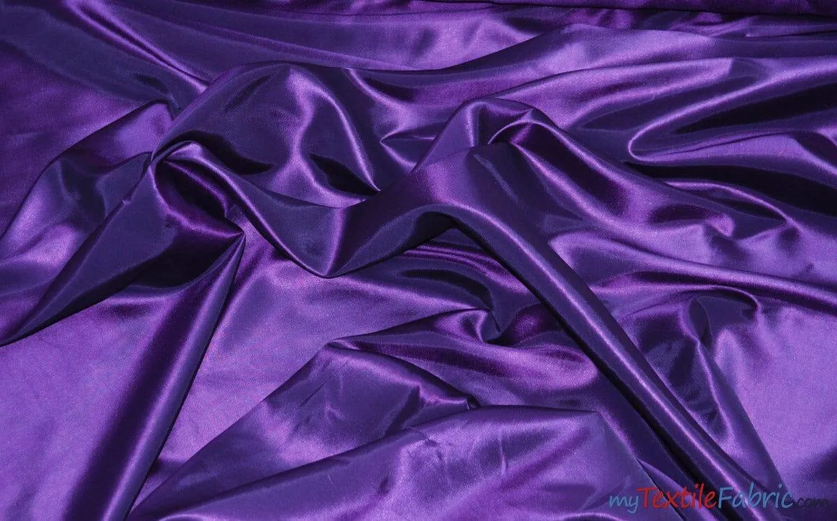 Taffeta Fabric - Two Tone Taffeta Fabric - Non Stretch Taffeta - 60&#34; Wide - Multiple Solid Colors - Sample Swatch