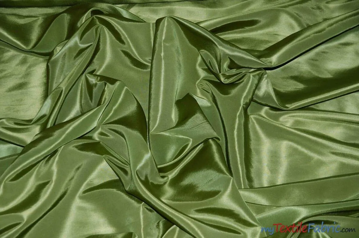 Taffeta Fabric - Two Tone Taffeta Fabric - Non Stretch Taffeta - 60&#34; Wide - Multiple Solid Colors - Sample Swatch