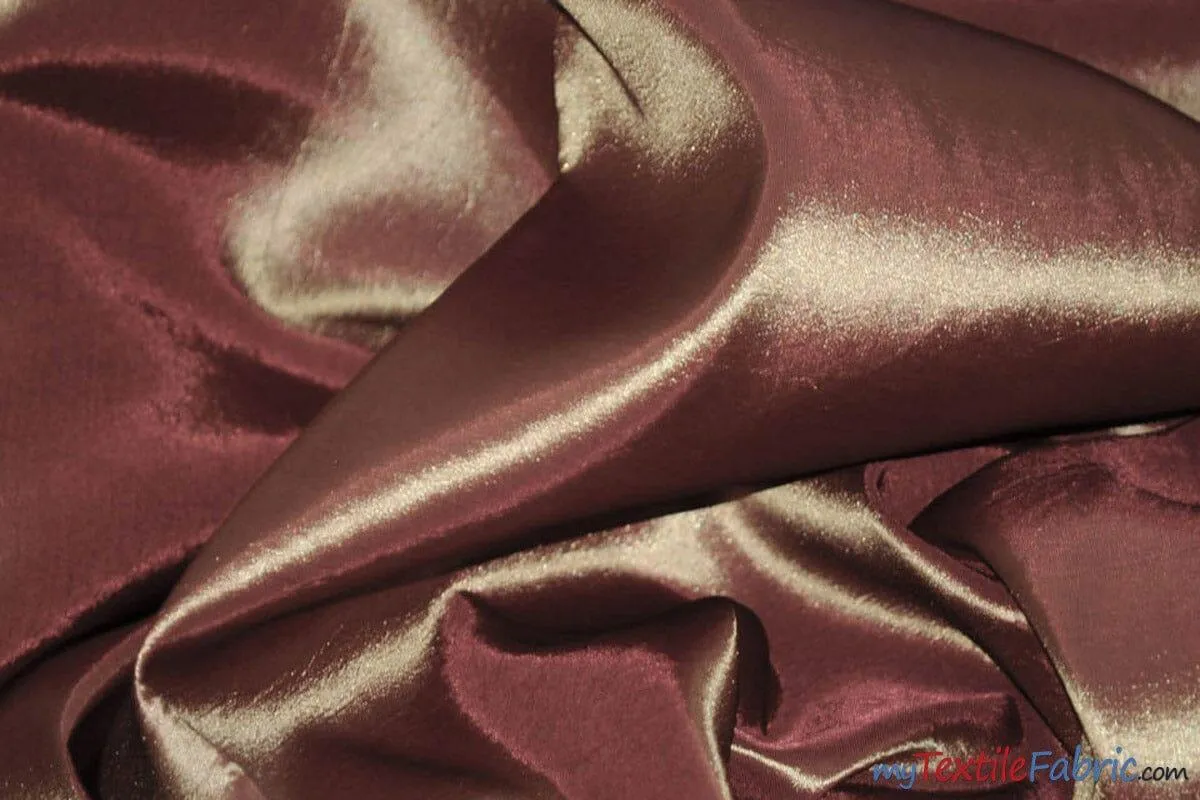 Taffeta Fabric - Two Tone Taffeta Fabric - Non Stretch Taffeta - 60&#34; Wide - Multiple Solid Colors - Sample Swatch