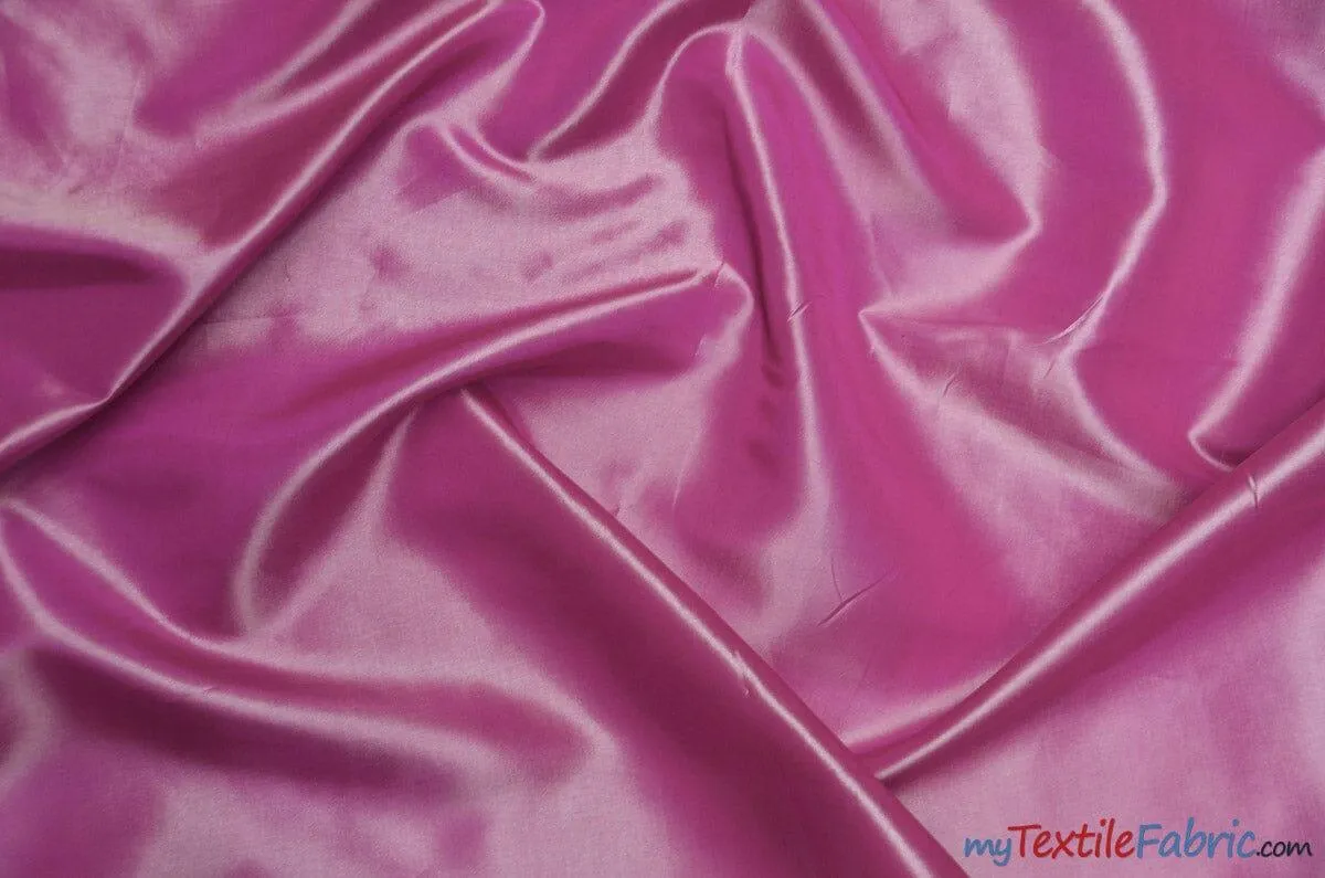 Taffeta Fabric - Two Tone Taffeta Fabric - Non Stretch Taffeta - 60&#34; Wide - Multiple Solid Colors - Sample Swatch