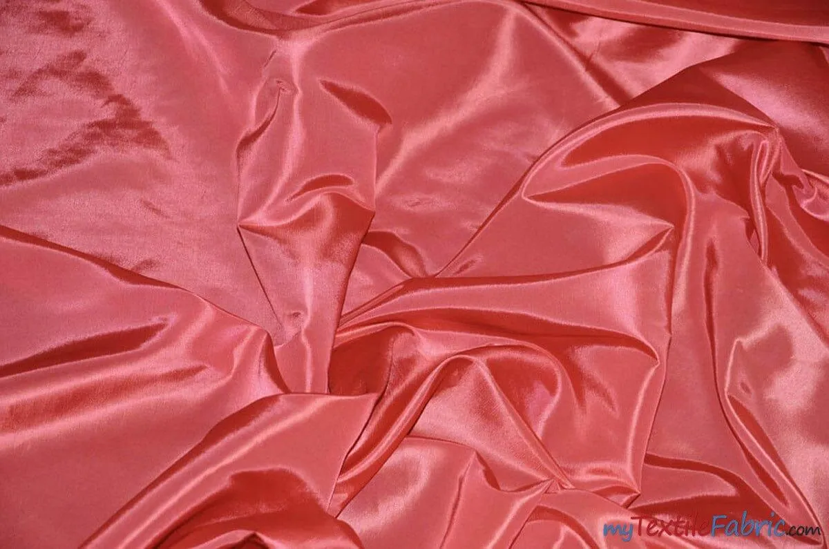 Taffeta Fabric - Two Tone Taffeta Fabric - Non Stretch Taffeta - 60&#34; Wide - Multiple Solid Colors - Sample Swatch