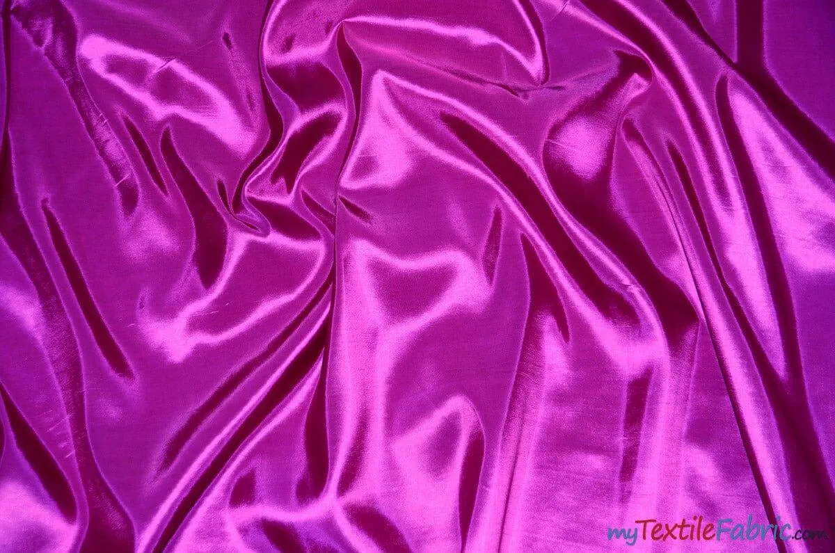 Taffeta Fabric - Two Tone Taffeta Fabric - Non Stretch Taffeta - 60&#34; Wide - Multiple Solid Colors - Sample Swatch